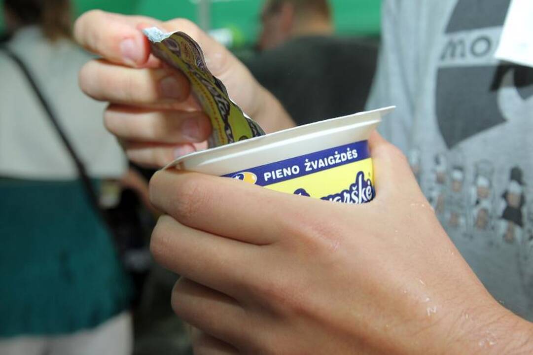 Vilniečiai pietums užvalgė varškės