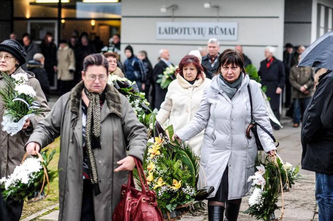 Ringo džentelmenas A. Šocikas palydėtas į paskutinę kelionę