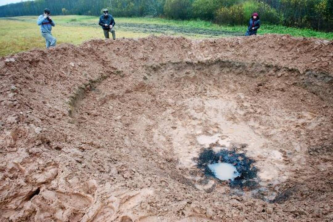 Latvijos meteoritas - tik apgaulė (papildyta)