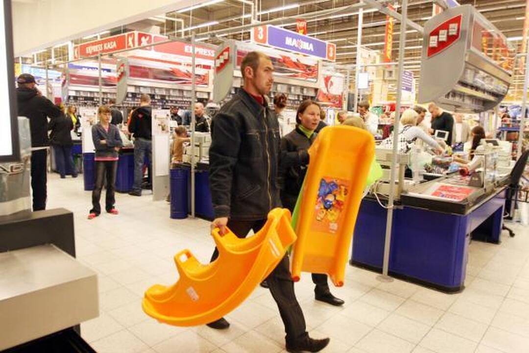 Naktinis išpardavimas: klaipėdiečiai dalyvavo akcijoje "Jamam"