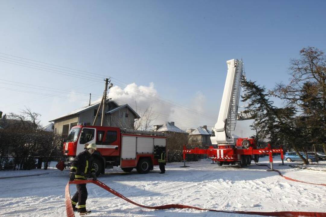 Klaipėdos apskrities ugniagesiams - darbų karštymetis (papildyta)