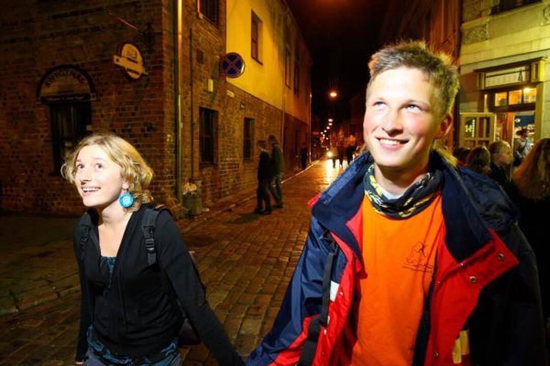 „Kauno naktys“: miestas pabudo naktį