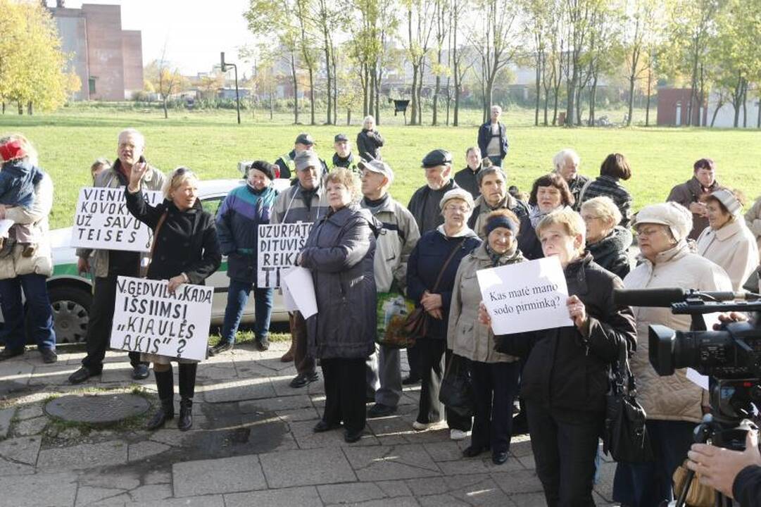 Mitingavę dituviškiai: bendrijos pirmininkas - apsišaukėlis!