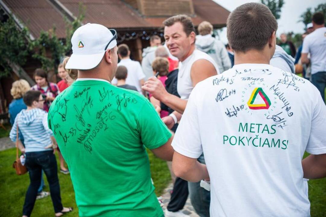 Lietuvos žmonių partija surengė pirmąjį sąskrydį 