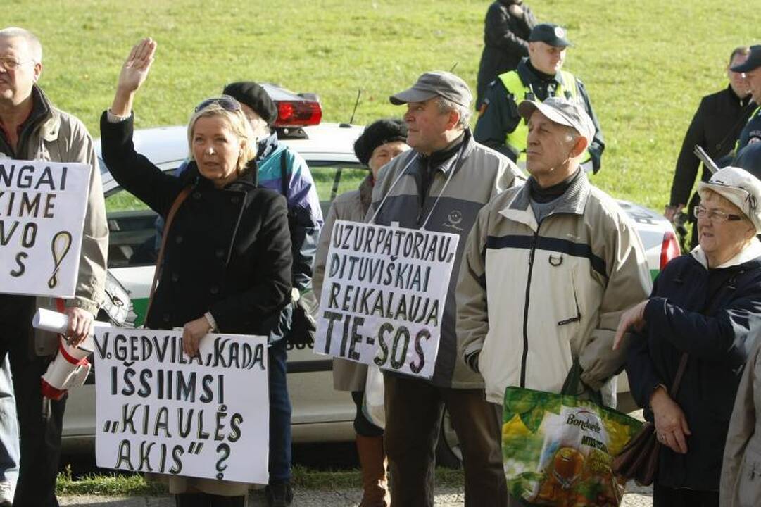 Mitingavę dituviškiai: bendrijos pirmininkas - apsišaukėlis!