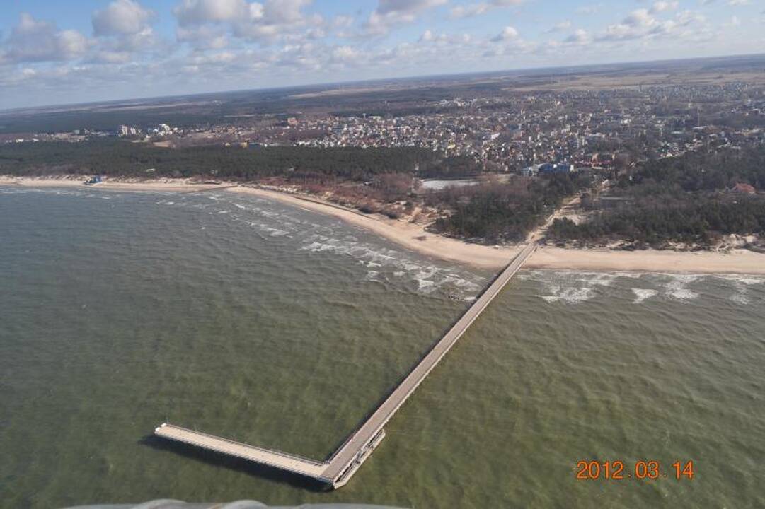 Palanga jungiasi prie Žemės valandos – šeštadienį užtems jūros tiltas