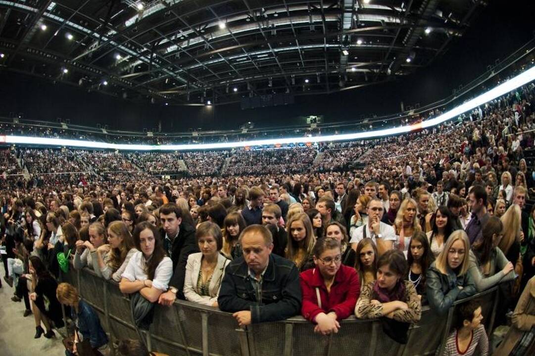 Kauno „Žalgirio“ areną virpino J.Bluntas 