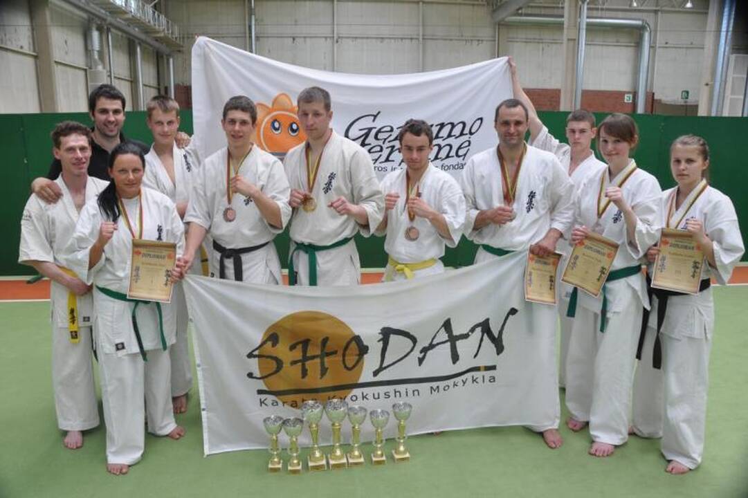 „Shodan“ Lietuovos suaugusiųjų taurėje iškovojo 7 medalius