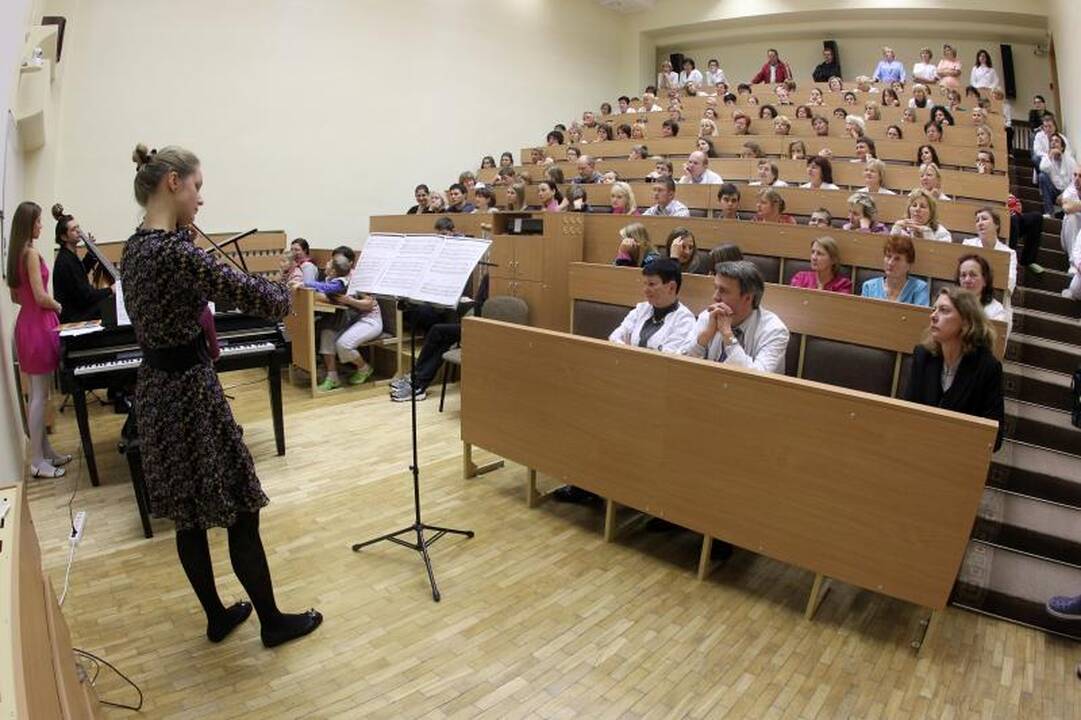 Santariškių vaikų ligoninėje – labdaringas koncertas