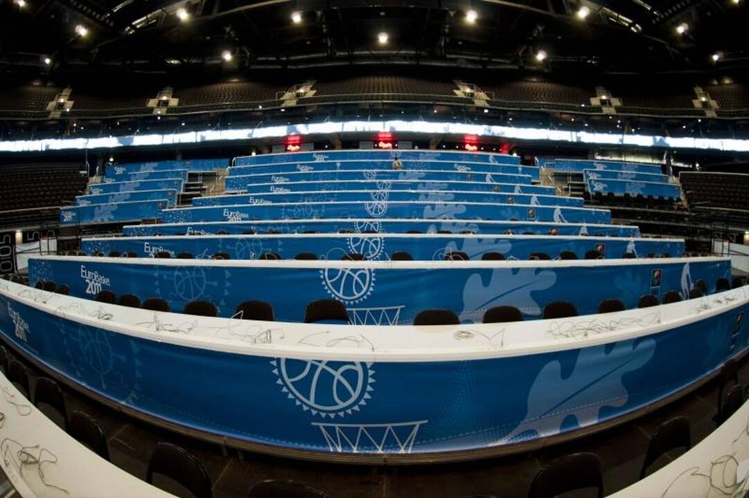 „Žalgirio“ arenoje – milžiniškas spaudos centras