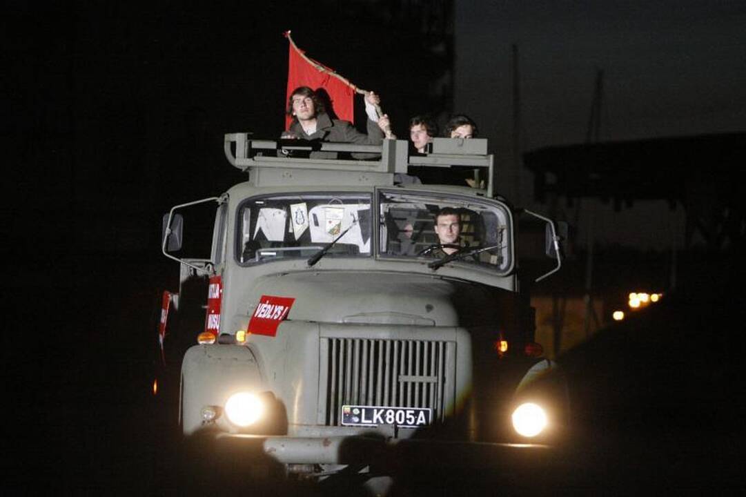Minios klaipėdiečių prie piliavietės atšventė mylimo miesto gimtadienį