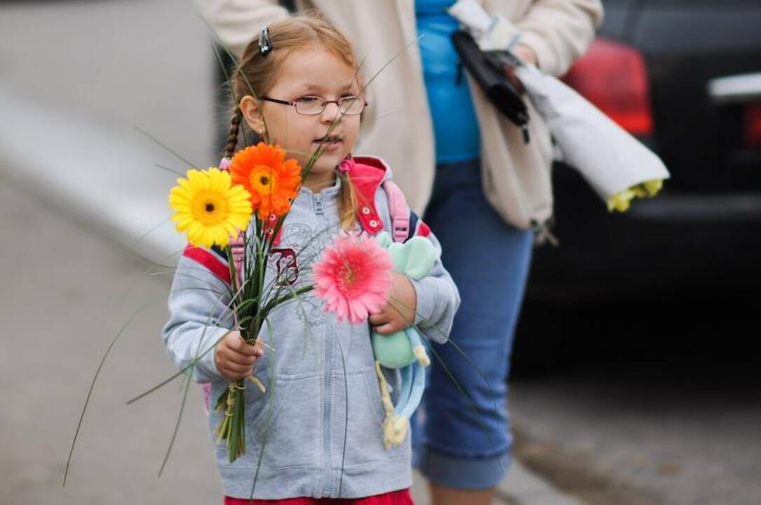 Rugsėjo 1-oji: Kaune šiemet į mokyklas ateis daugiau pirmokų
