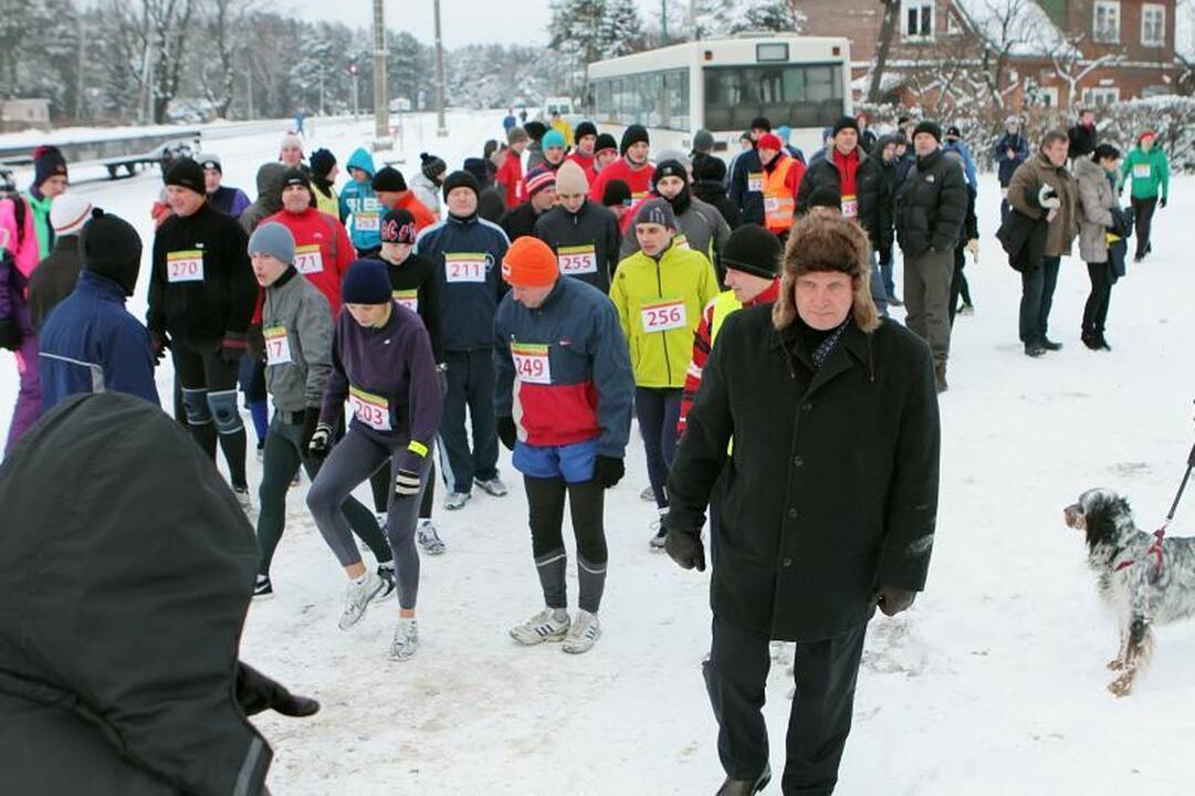 Bėgimo varžybose – A. Šliapcevo ir G. Norgilienės sėkmė