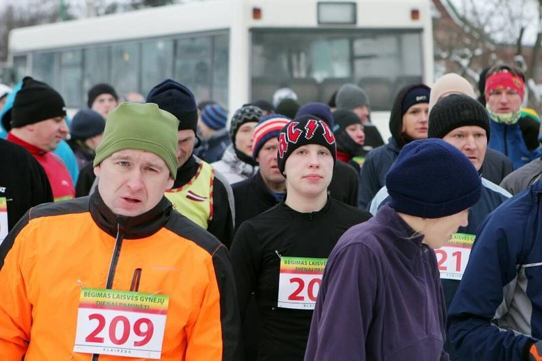 Bėgimo varžybose – A. Šliapcevo ir G. Norgilienės sėkmė