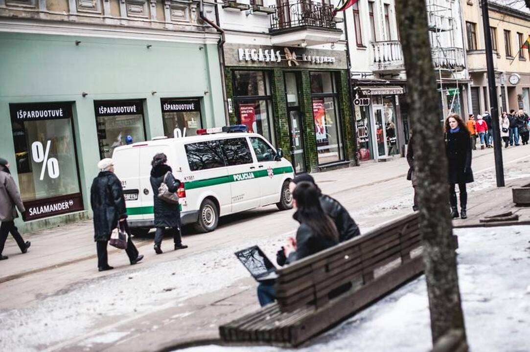 Provokacija nepavyko: tautininkų eitynės baigėsi sugiedojus himną