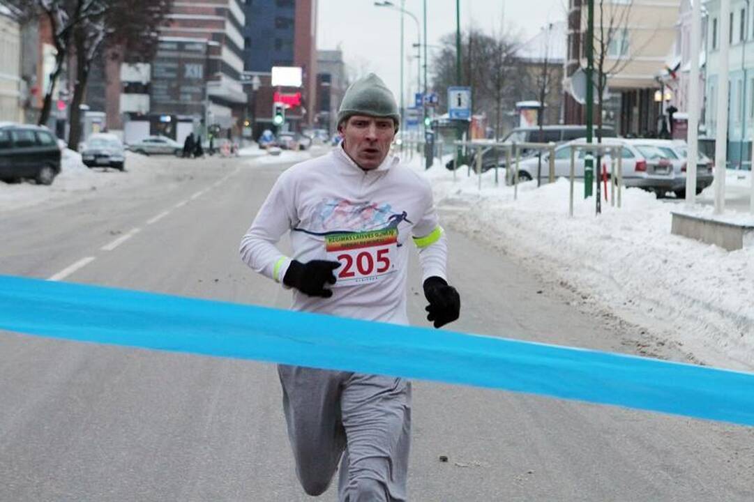 Bėgimo varžybose – A. Šliapcevo ir G. Norgilienės sėkmė