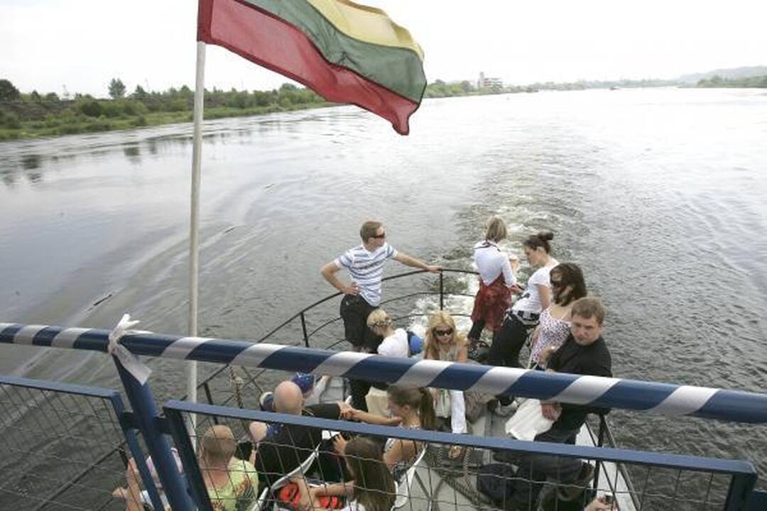 Įspūdžiai iš kelionės laivu panemuniais