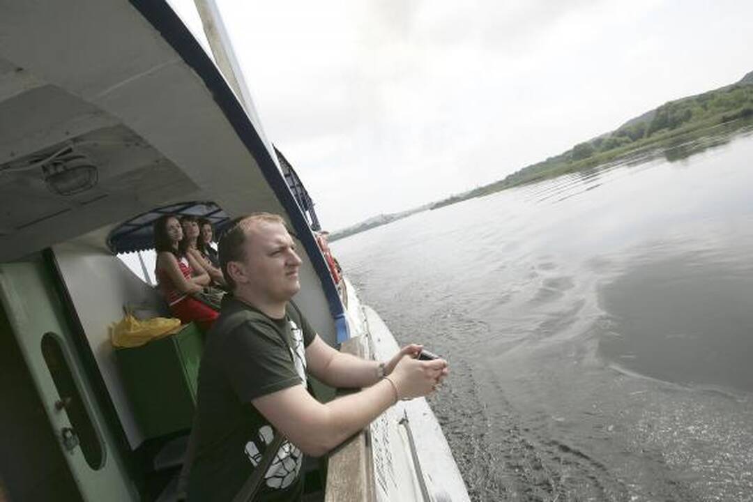 Įspūdžiai iš kelionės laivu panemuniais