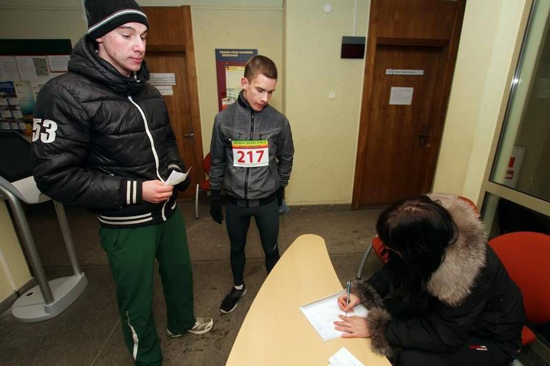 Bėgimo varžybose – A. Šliapcevo ir G. Norgilienės sėkmė