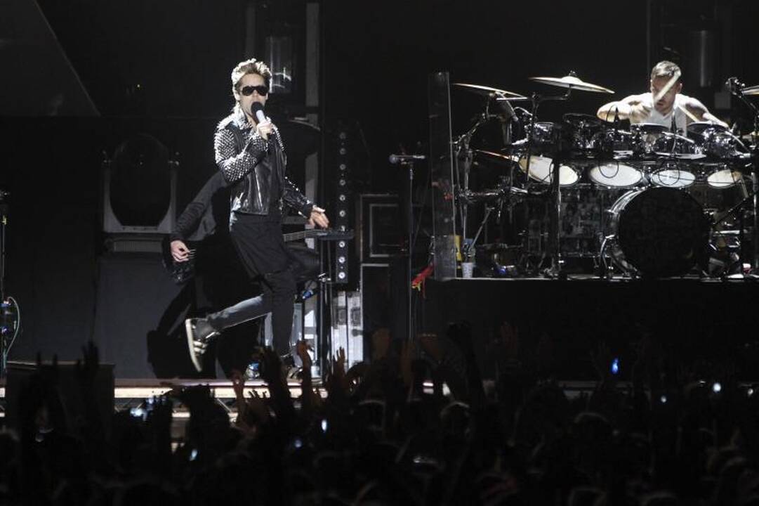 „30 Seconds to Mars“ gerbėjams padovanojo įspūdingą šou sostinėje