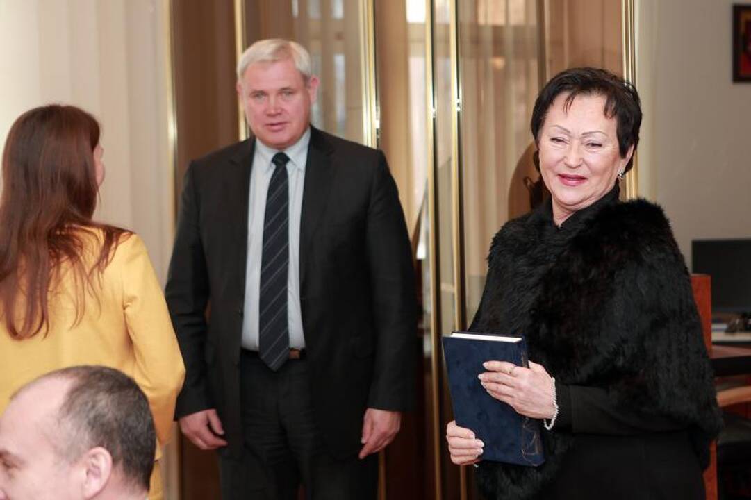 Meras pagerbė miestui nusipelniusius piliečius