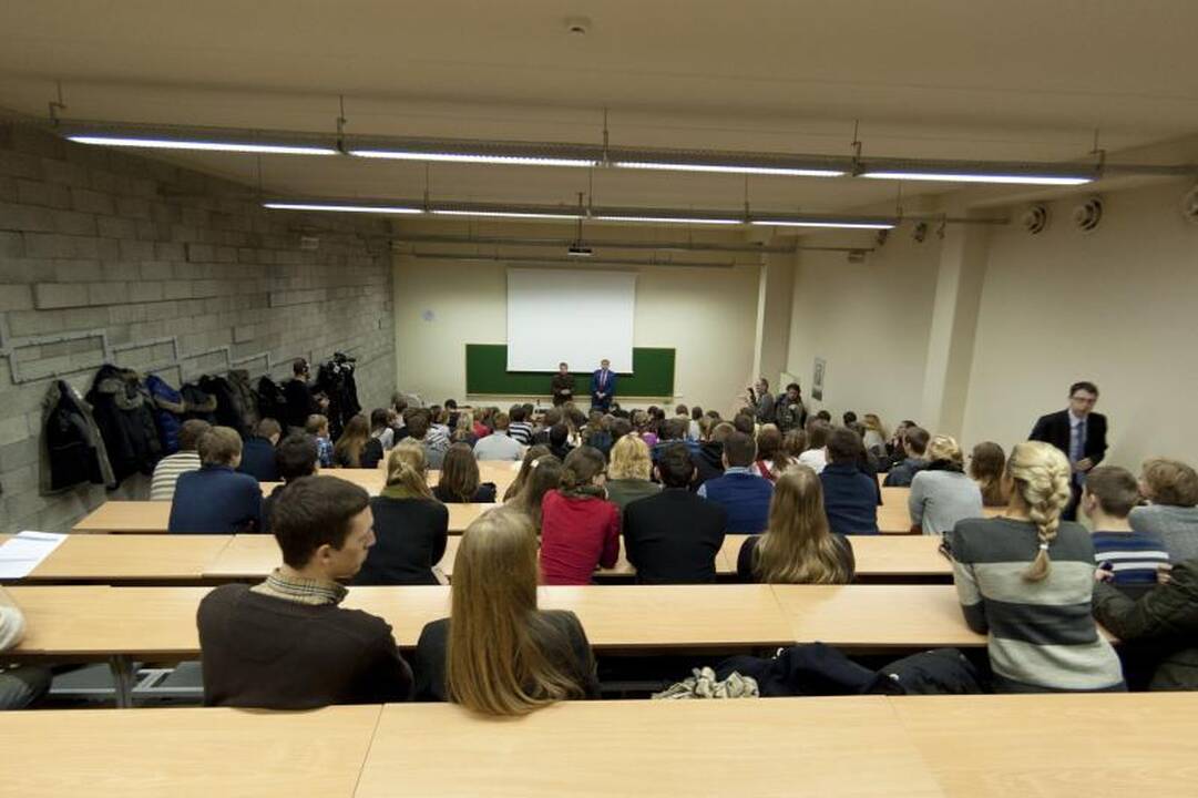 Ministro diskusija su Kauno studentais: nuo emigracijos iki NATO