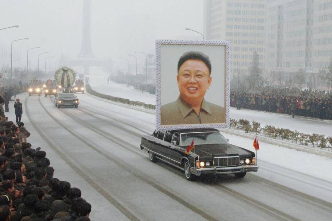 Šiaurės Korėjoje baigėsi Kim Jong Ilo laidotuvių ceremonija