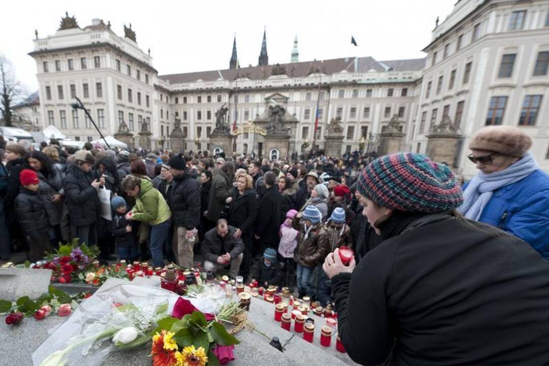 Čekija ir pasaulis atsisveikino su Vaclavu Havelu