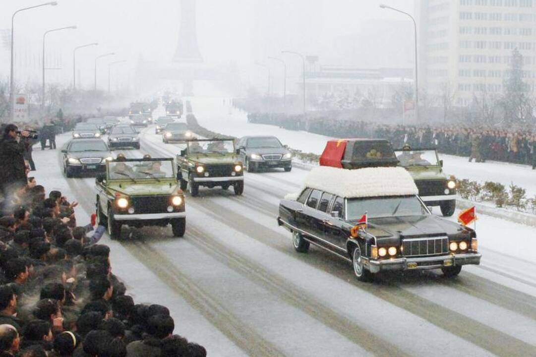 Šiaurės Korėjoje baigėsi Kim Jong Ilo laidotuvių ceremonija