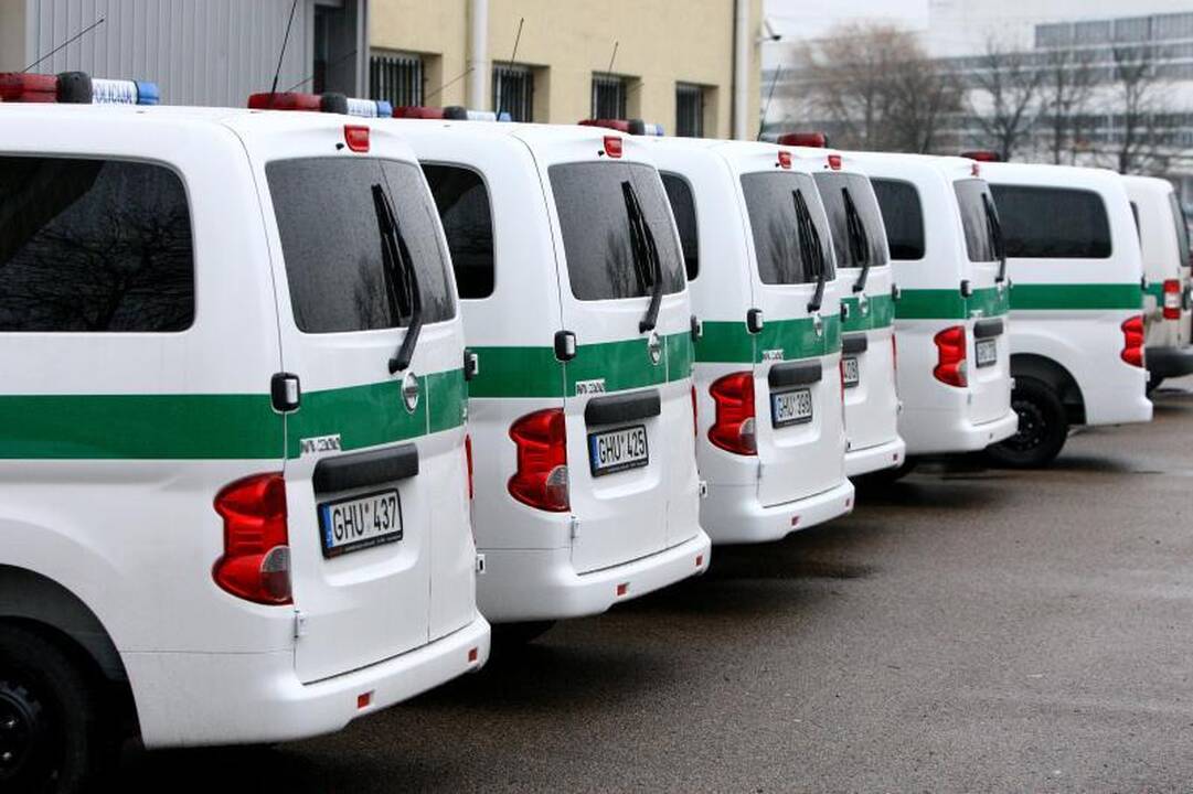 Kauno gatvėmis policija patruliuos naujais automobiliais