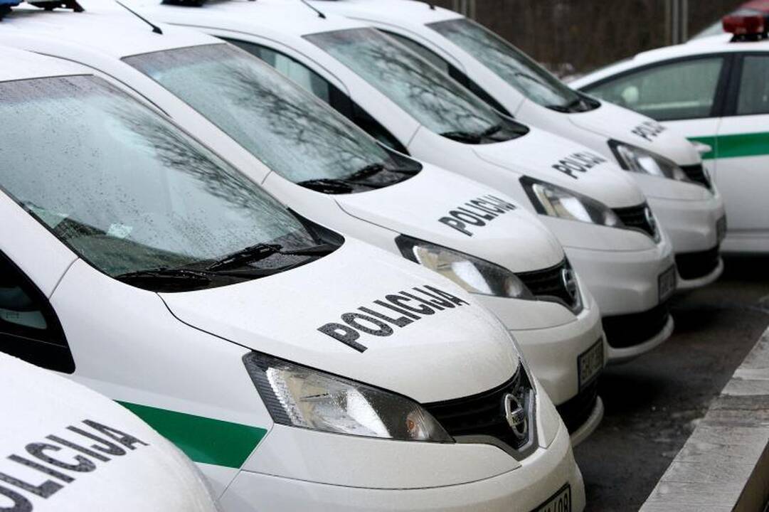 Kauno gatvėmis policija patruliuos naujais automobiliais