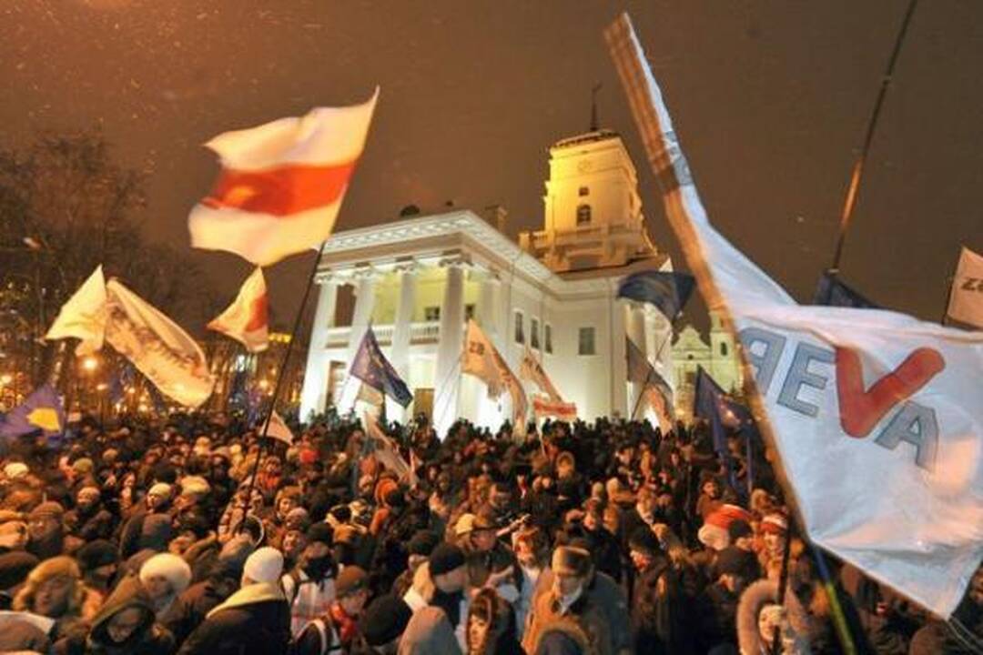J.Romančiukas: po neramumų Minske Baltarusijos valdžia gali nutraukti beveik visų partijų veiką