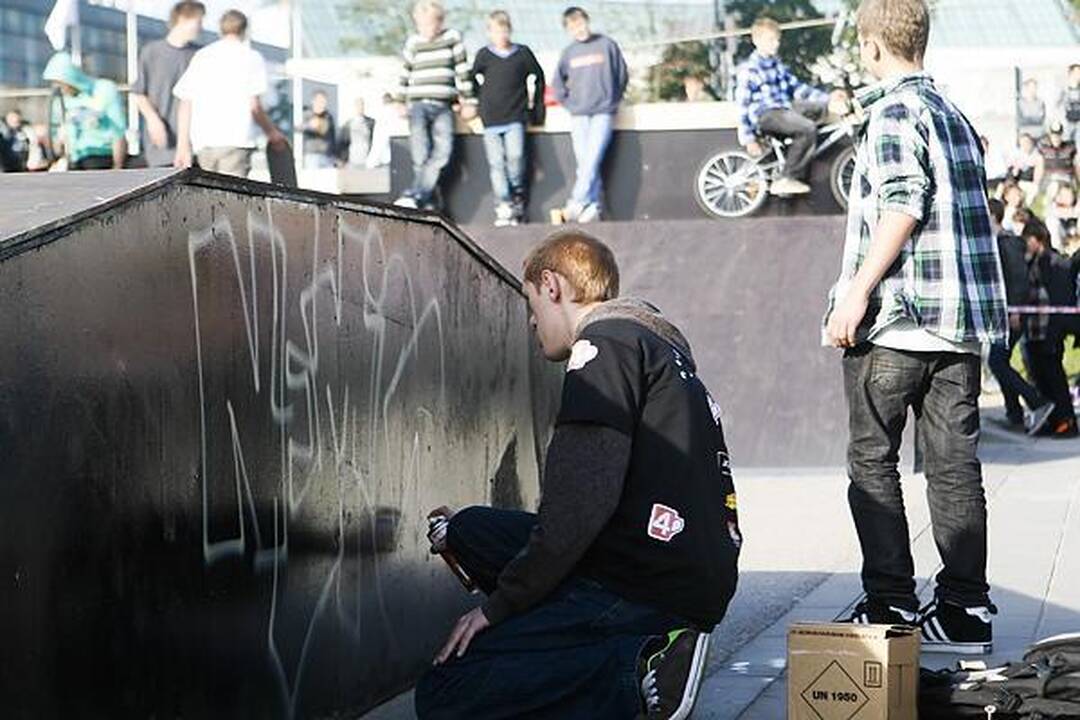 Svaras: kuo grafitį piešti pavojingiau - tuo įdomiau
