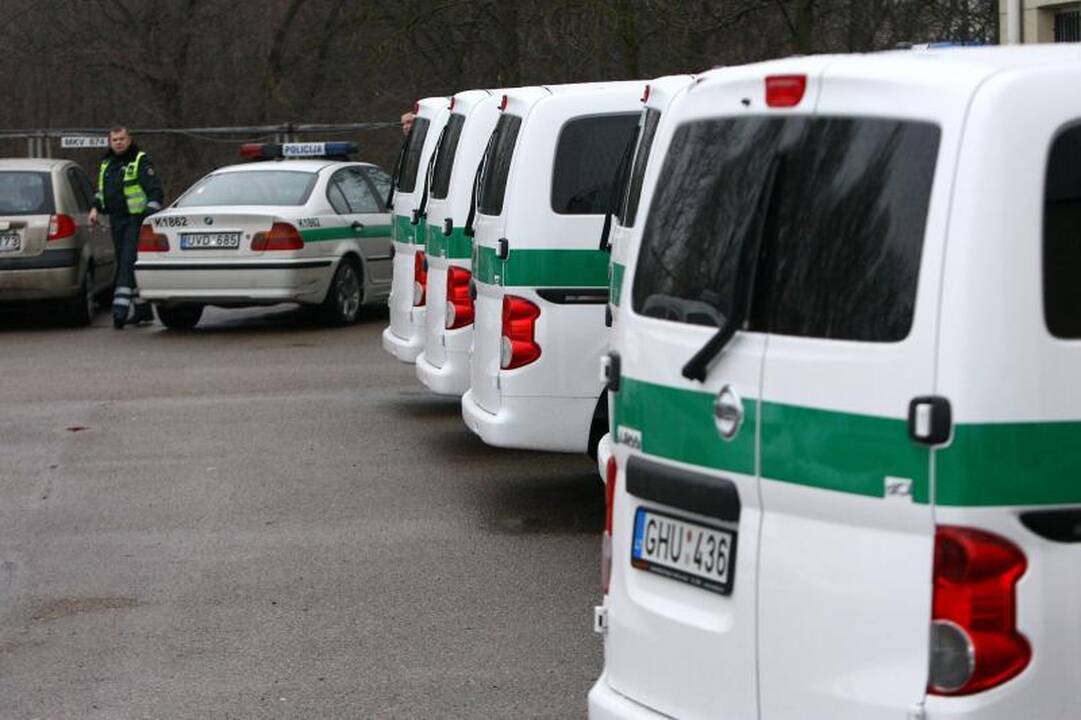 Kauno gatvėmis policija patruliuos naujais automobiliais