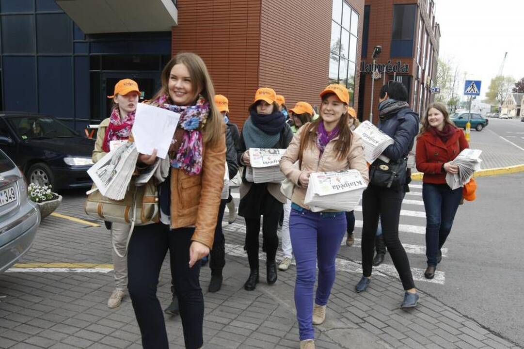 Dienraščio „Klaipėda“ redakcijoje - atvirų durų diena