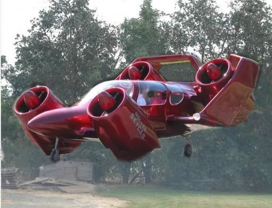 Milijardinės kinų investicijos – į skraidančius aviamobilius „Skycar“