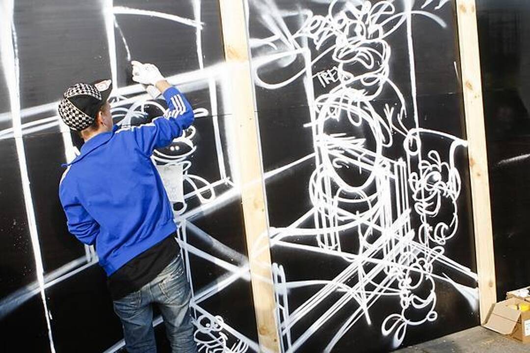 Svaras: kuo grafitį piešti pavojingiau - tuo įdomiau