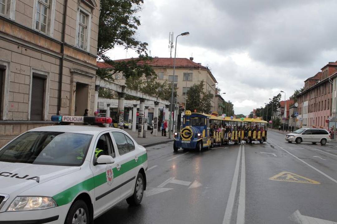 Klaipėdos moksleiviai rinkosi į Pirmąją pamoką