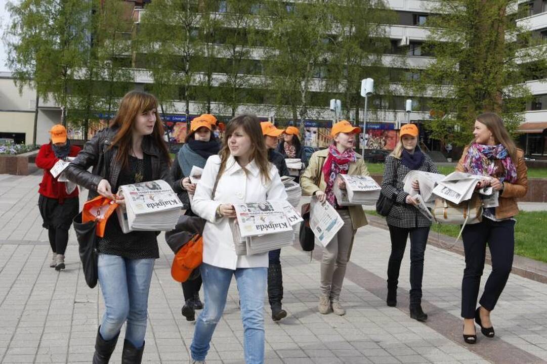 Dienraščio „Klaipėda“ redakcijoje - atvirų durų diena