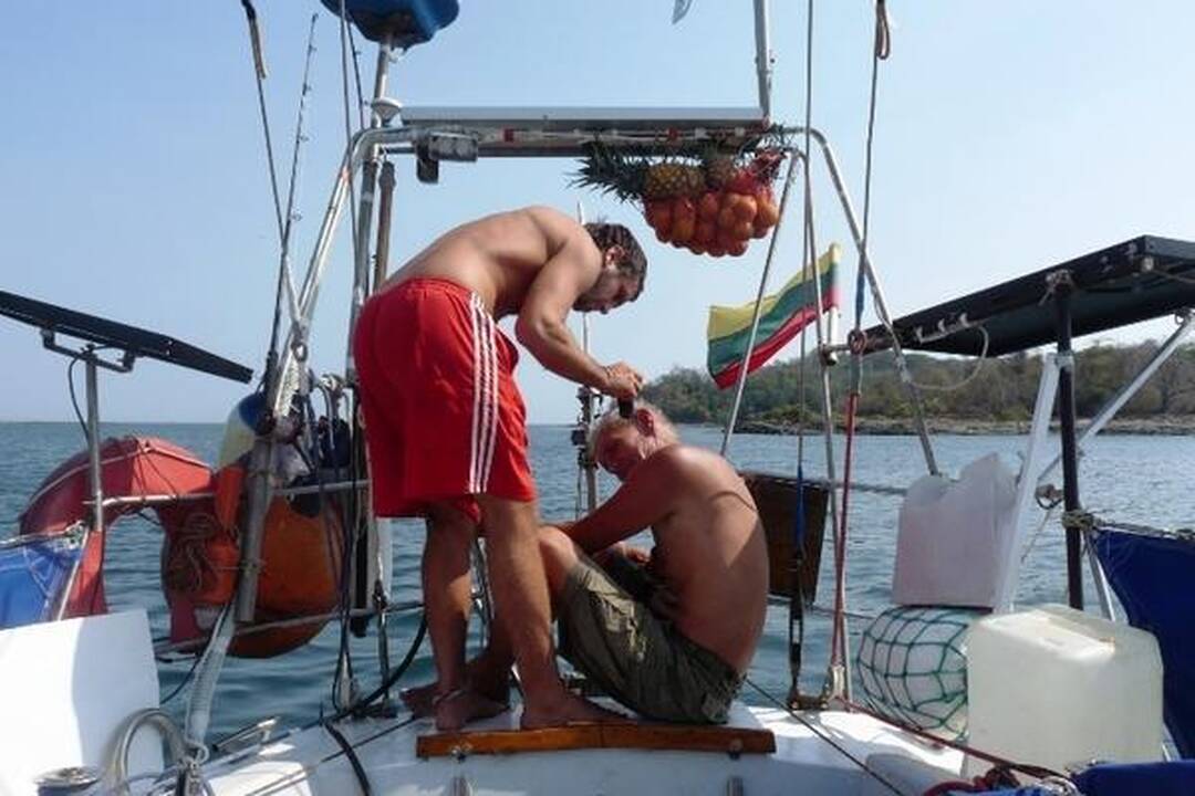 „Ragainės II“ įgūlos įspūdžiai pakeliui į Galapagus