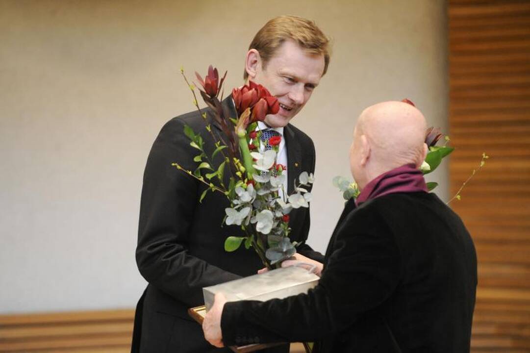 Trylikai menininkų įteiktos Vyriausybės kultūros ir meno premijos