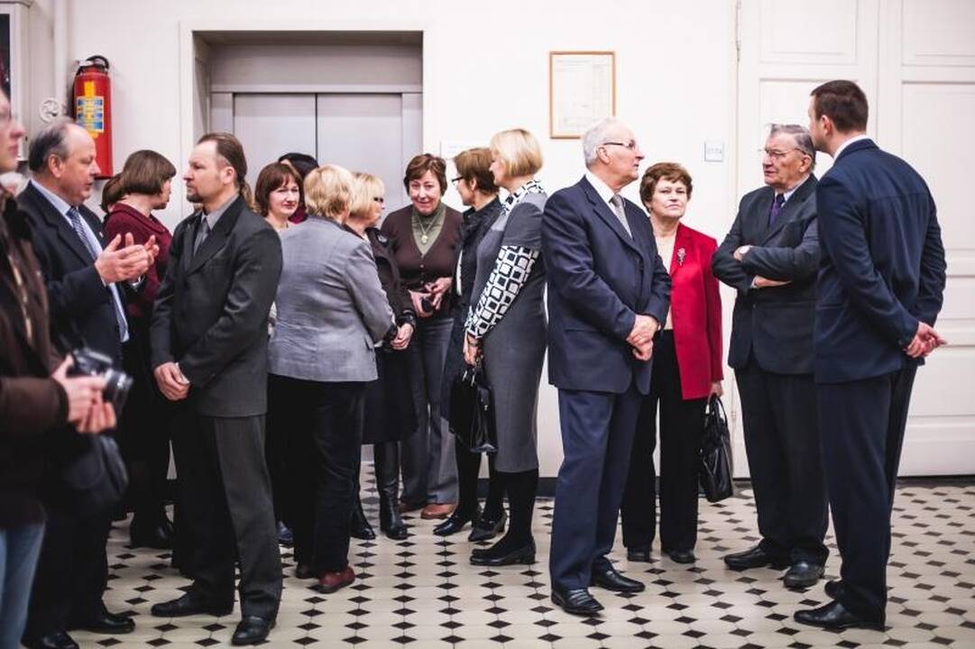 KTU įamžino dviejų Vasario 16-osios akto signatarų atminimą