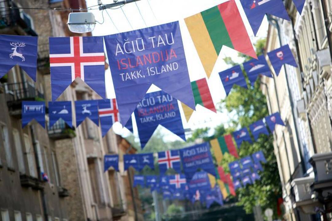 Sostinėje vyksta turininga padėkos Islandijai šventė