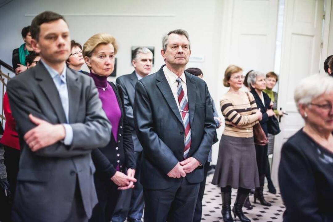 KTU įamžino dviejų Vasario 16-osios akto signatarų atminimą