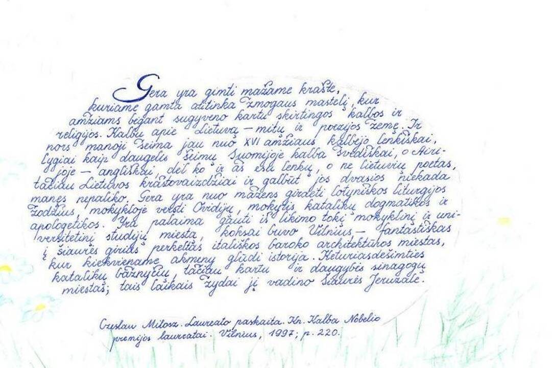 Dailyraščio konkurse susirungė daugiau kaip 8 tūkst. dalyvių 