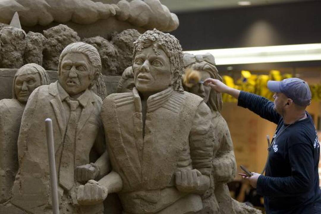 Kaune iškils Arvydo Sabonio smėlio skulptūra