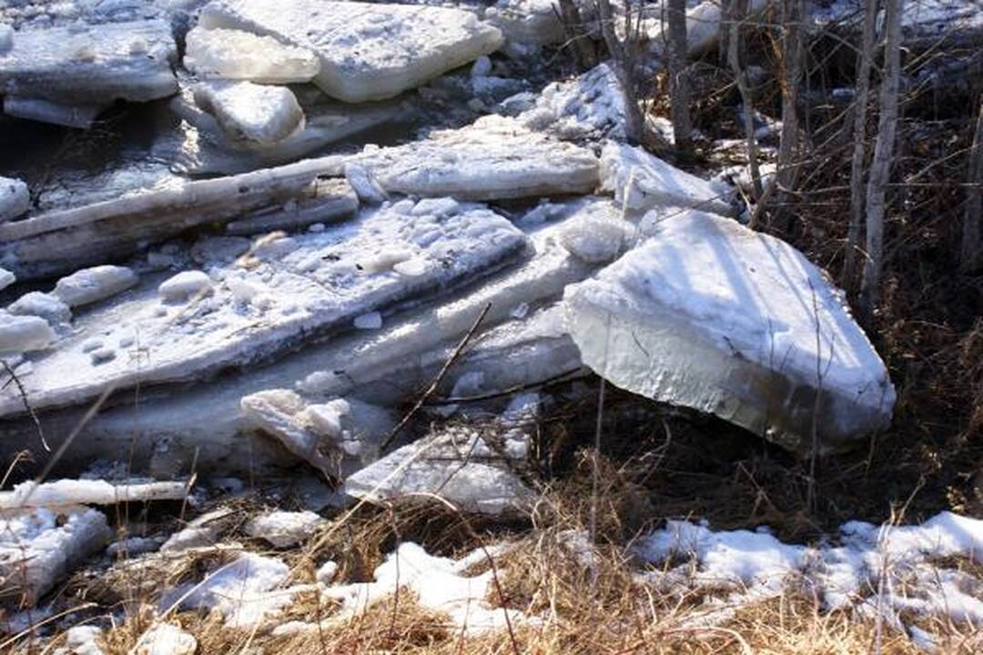 Upės užtvindė „Vienkiemį“ ir „Žemsuodą“ (papildyta)