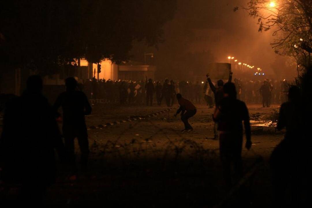 Egipte protestantams susirėmus su policija nušauti du žmonės