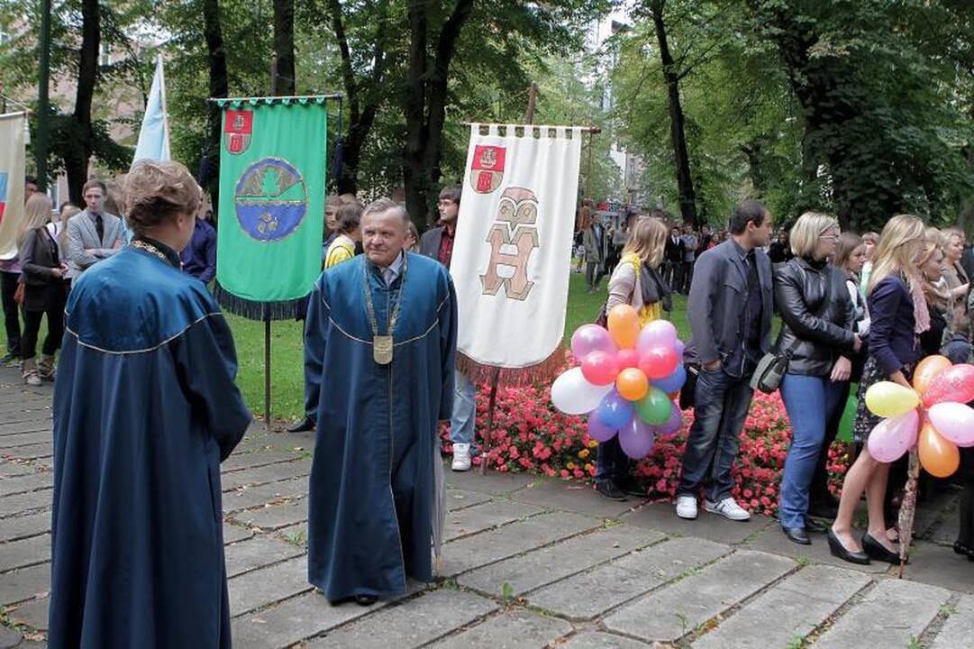 Mokslo metų pradžią paskelbė ir Klaipėdos universitetas