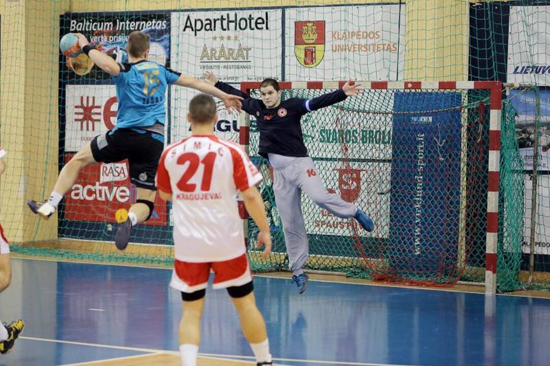 Nukraujavę „Dragūno“ rankininkai parklupdė serbus